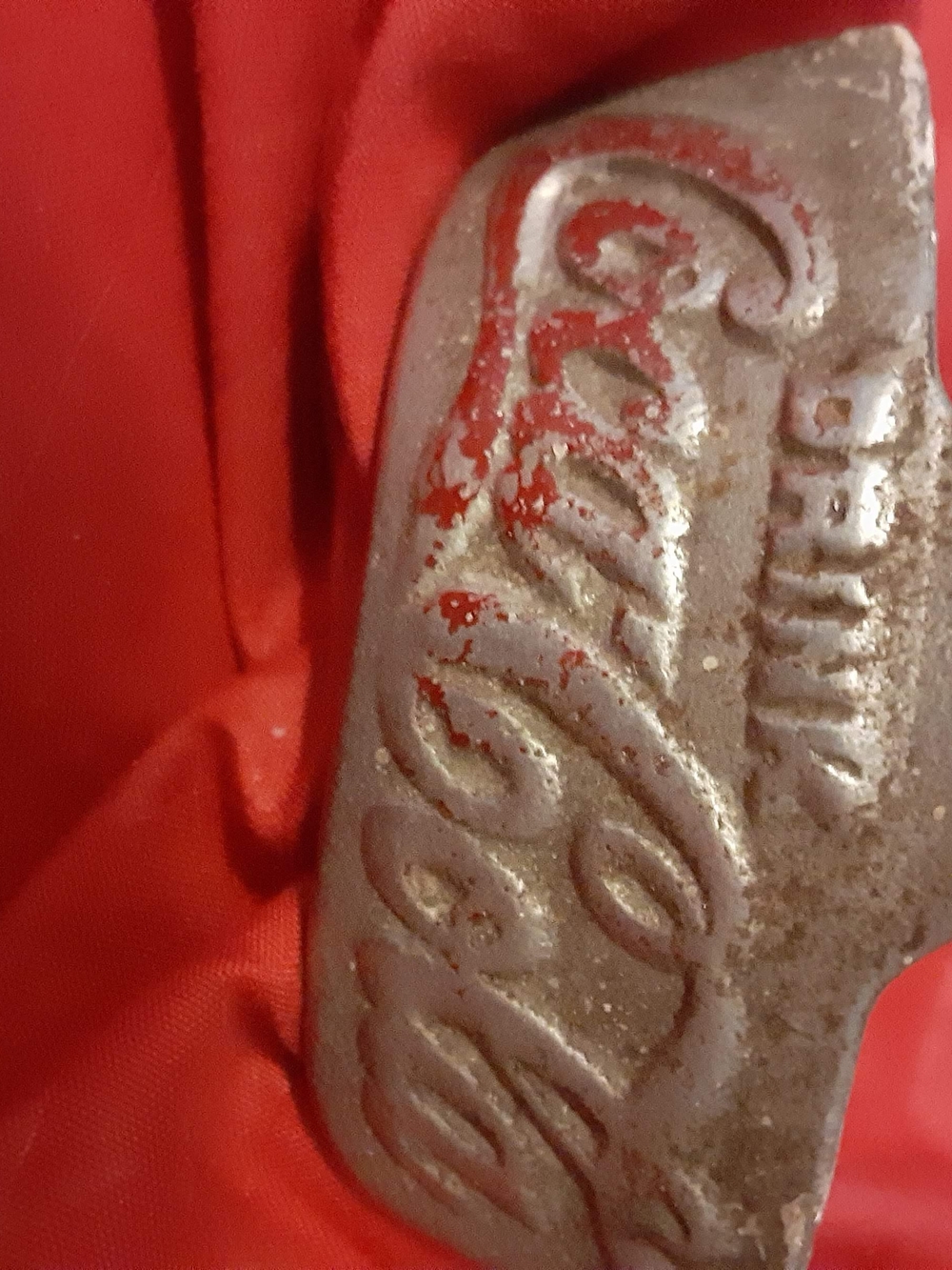 Coca Cola Vintage Red Cast Iron Bottle Opener